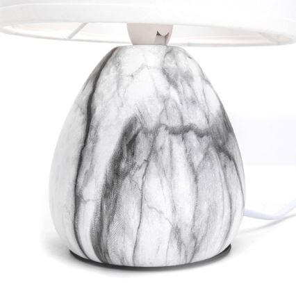 Aigostar - Pöytävalaisin 1xE14/40W/230V valkoinen