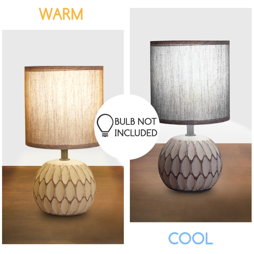 Aigostar - Pöytävalaisin 1xE14/40W/230V violetti