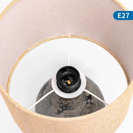 Aigostar - Pöytävalaisin 1xE27/60W/230V