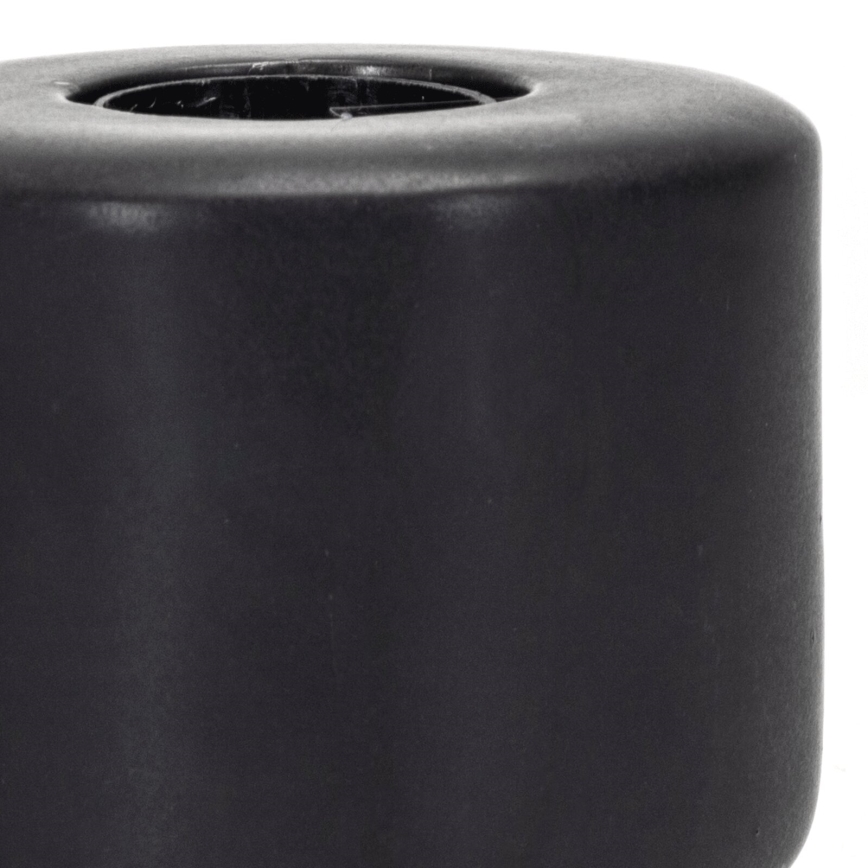 Aigostar - Pöytävalaisin 1xE27/60W/230V musta