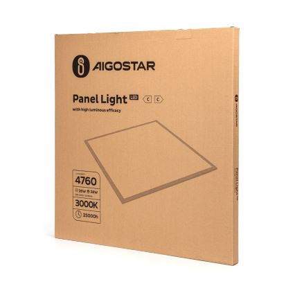 Aigostar - Riippuva LED-kattopaneeli LED/28W/230V 62x62 cm 3000K