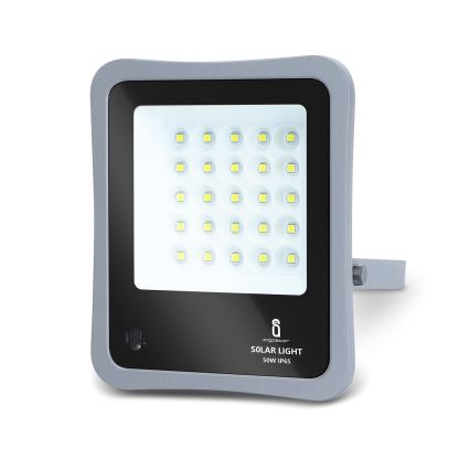 Aigostar - LED himmennettävä aurinkokohdevalo LED/50W/3,2V IP65 6000 mAh + kaukosäädin