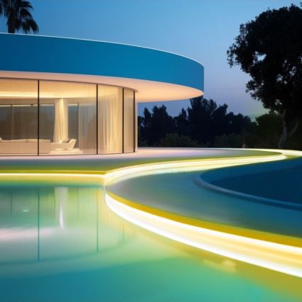 Aigostar - Himmennettävä LED-aurinkonauha LED/1,6W/3,2V 3 m 2700K IP65 1800 mAh + kaukosäädin