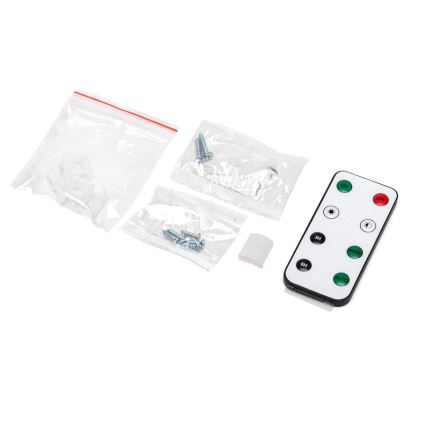 Aigostar - Himmennettävä LED-aurinkonauha LED/1,6W/3,2V 3 m 2700K IP65 1800 mAh + kaukosäädin