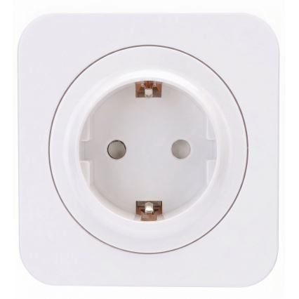 Aigostar - SCHUKO-pistorasia kehyksellä 250V/16A valkoinen