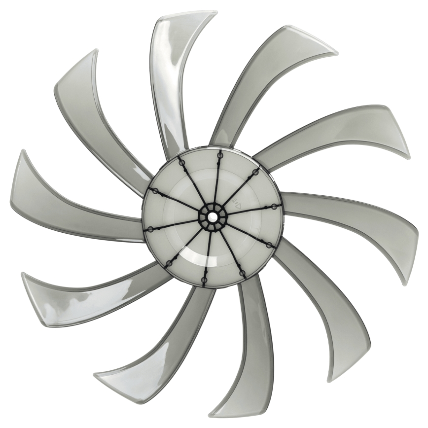 Aigostar - Latti tuuletin 60W/230V musta