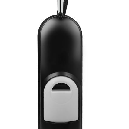 Aigostar - Lattiatuuletin sumutehosteella 95W/230V musta/harmaa + kaukosäädin