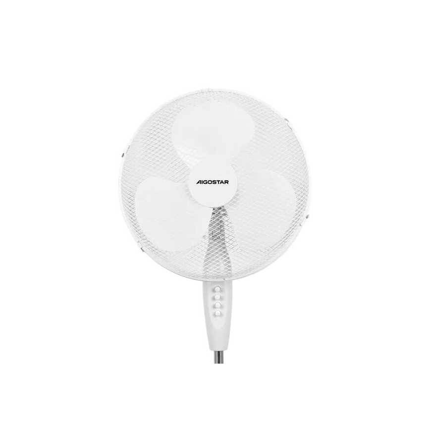 Aigostar - Seisova tuuletin 40W/230V valkoinen