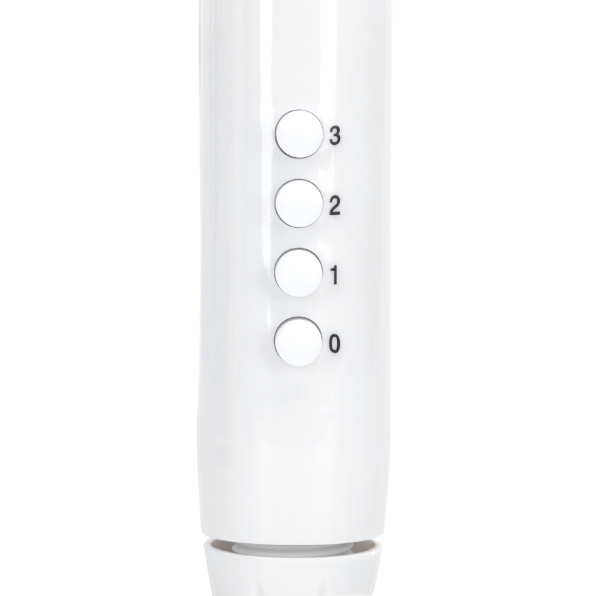 Aigostar - Seisova tuuletin 60W/230V valkoinen