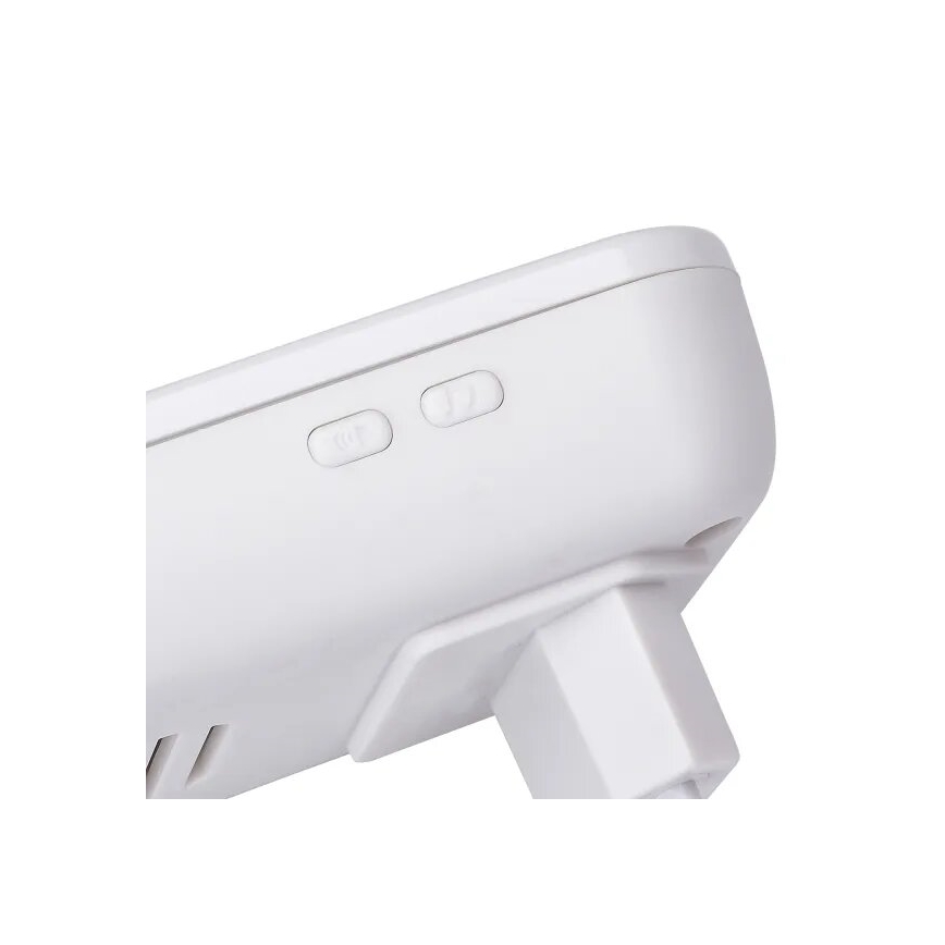 Aigostar - SETTI 2x Langaton pistokeovikello 230V/12V IP44 valkoinen/musta