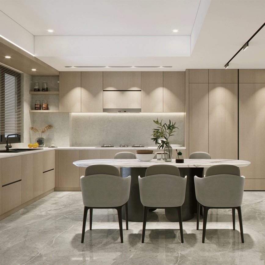 Aigostar - Setti 3 kpl LED-uppovalaisinta, 5 W, 230 V, 4000 K, halkaisija 8,5 cm, valkoinen