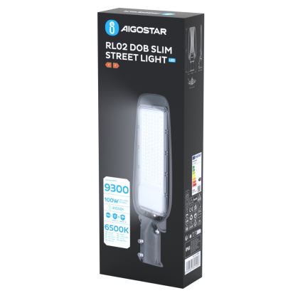 Aigostar - SLIM LED -katuvalaisin 100W/230V 6500K IP65