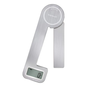 Aigostar - Taitettava keittiövaaka 5 kg mattakromi