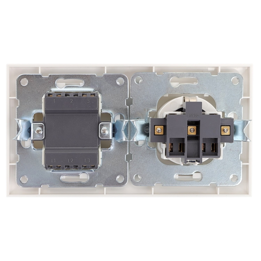 Aigostar - Talokatkaisin pistorasialla 1x16A/250V