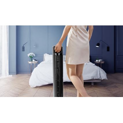 Aigostar - Tornituuletin 45W/230V musta