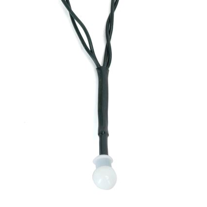 Aigostar - LED-ulkovaloketju 100xLED/8 toimintoa 3xAA 10,3m IP44 lämmin valkoinen