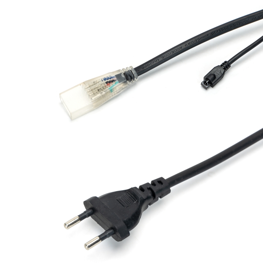 Aigostar - Virtajohto LED RGB-nauhalle 600W/230V kaukosäätimellä