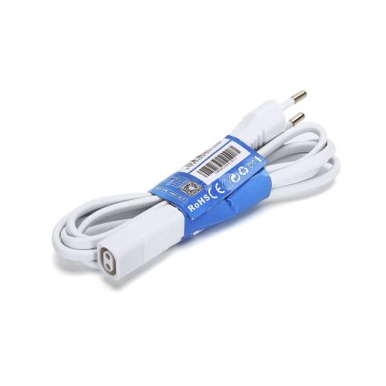 Aigostar - Virtajohto loisteputkille 250 V, 1,5 m