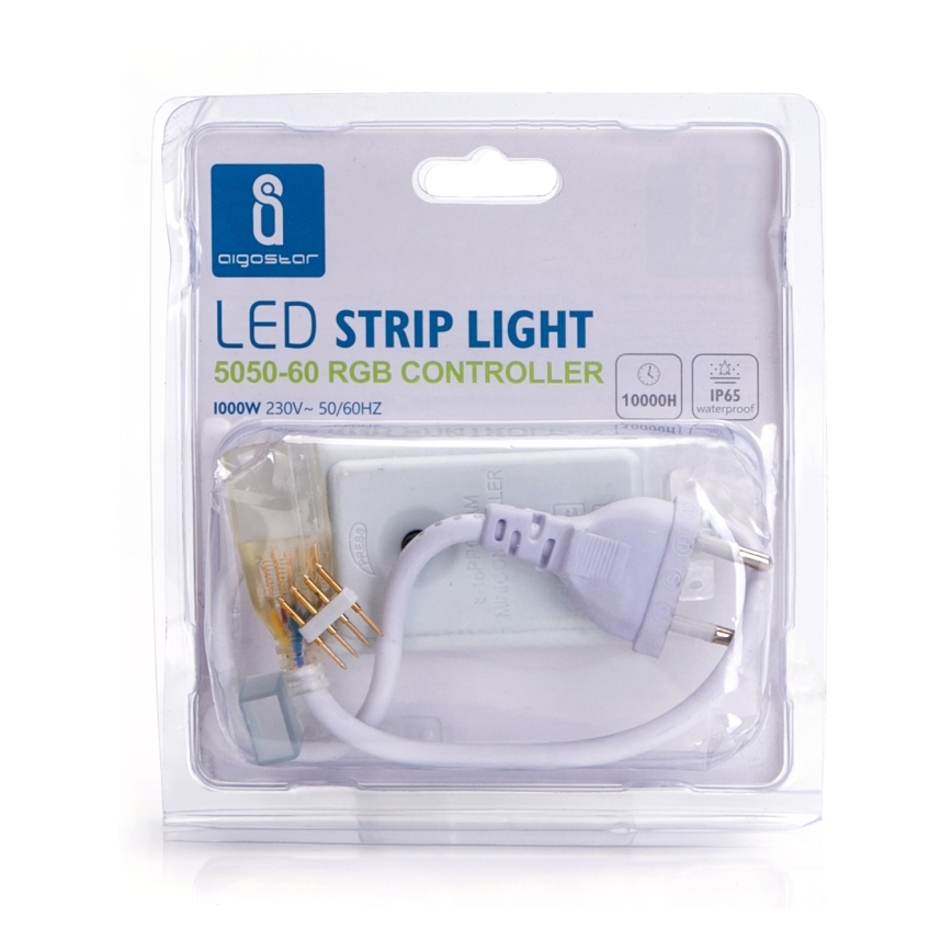 Aigostar - Virtalähde LED-valonauhoille 1000W/230V valkoinen