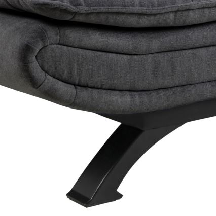 AIRI levitettävä kaksipaikkainen vuodesohva, tummanharmaa