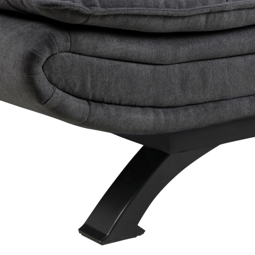 AIRI levitettävä kaksipaikkainen vuodesohva, tummanharmaa