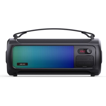 AKAI ABTS-35 - Langaton kaiutin RGB-valaistuksella 10 W / 3000 mAh