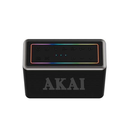 AKAI ABTSW-120 - Langaton kaiutin kahdella mikrofonilla 80W/4000 mAh IPX6