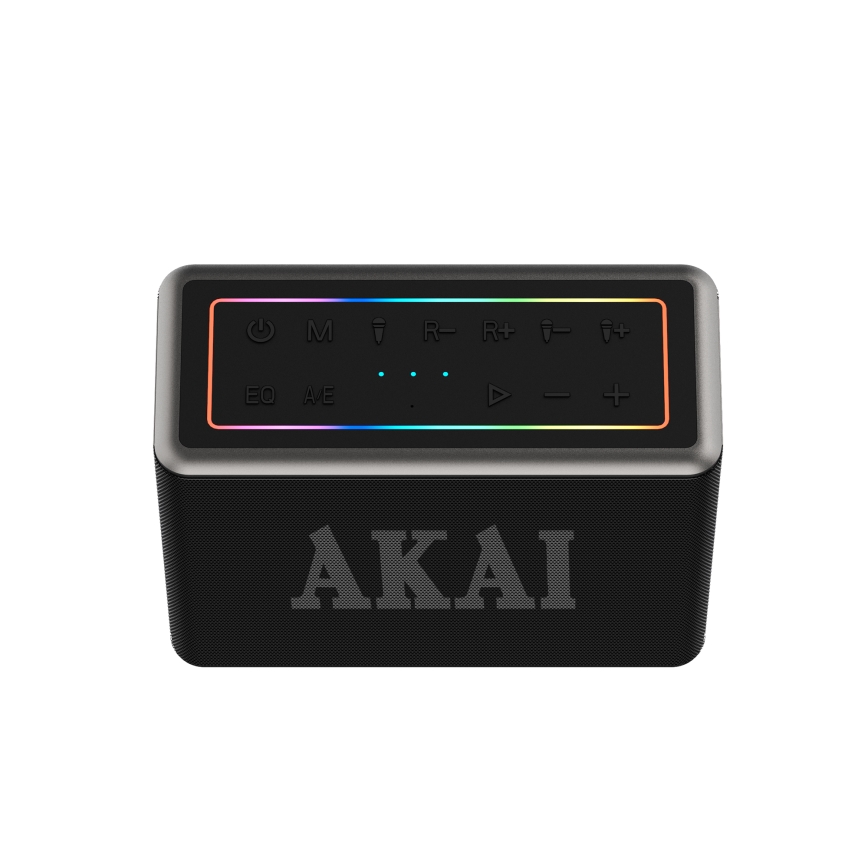 AKAI ABTSW-120 - Langaton kaiutin kahdella mikrofonilla 80W/4000 mAh IPX6