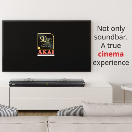 AKAI ASB-29 - Soundbar aktiivisella subwooferilla 120W/230V + kaukosäädin