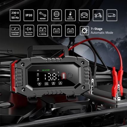 Akkulaturi 300 W/230 V