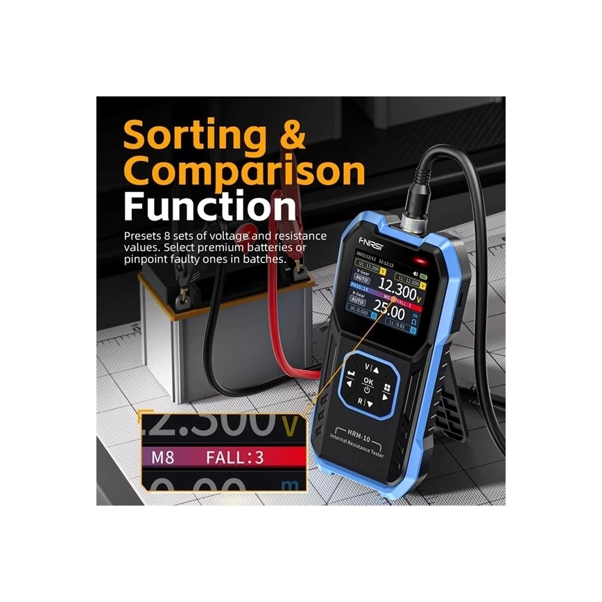 Akkutesteri 100V 1000 mAh