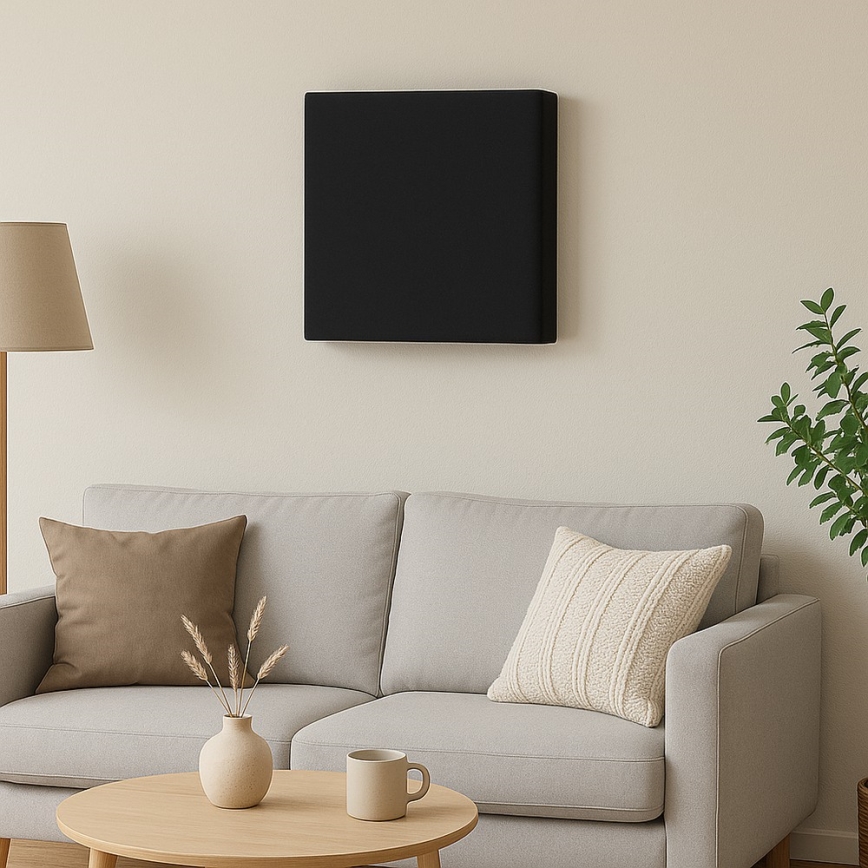 Akustiikkapaneeli SILENCE 58x58 cm antrasiitti
