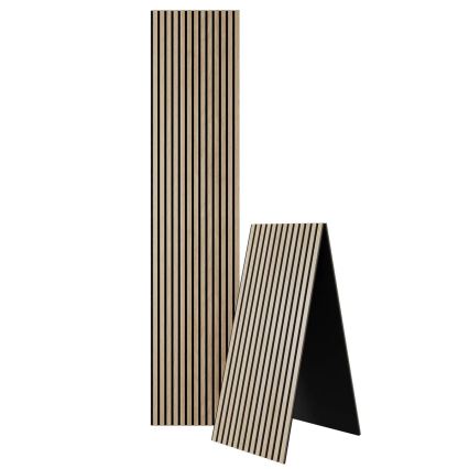 Akustinen verhoilupaneeli VASALUND 240x52 cm tammi