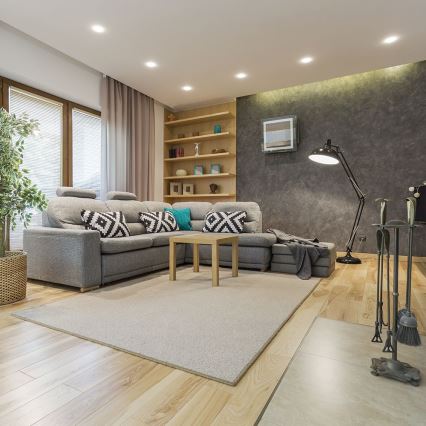 Alasvalaisin GU10 Ø 9 cm valkoinen