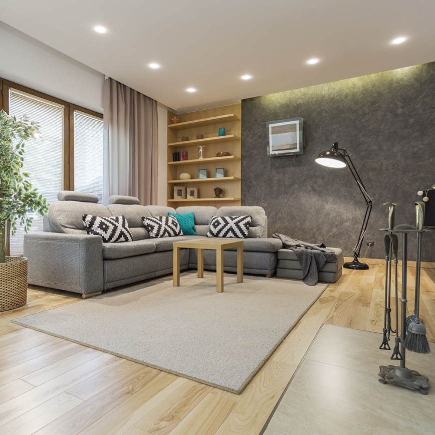 Alasvalaisin GU10 Ø 9 cm valkoinen