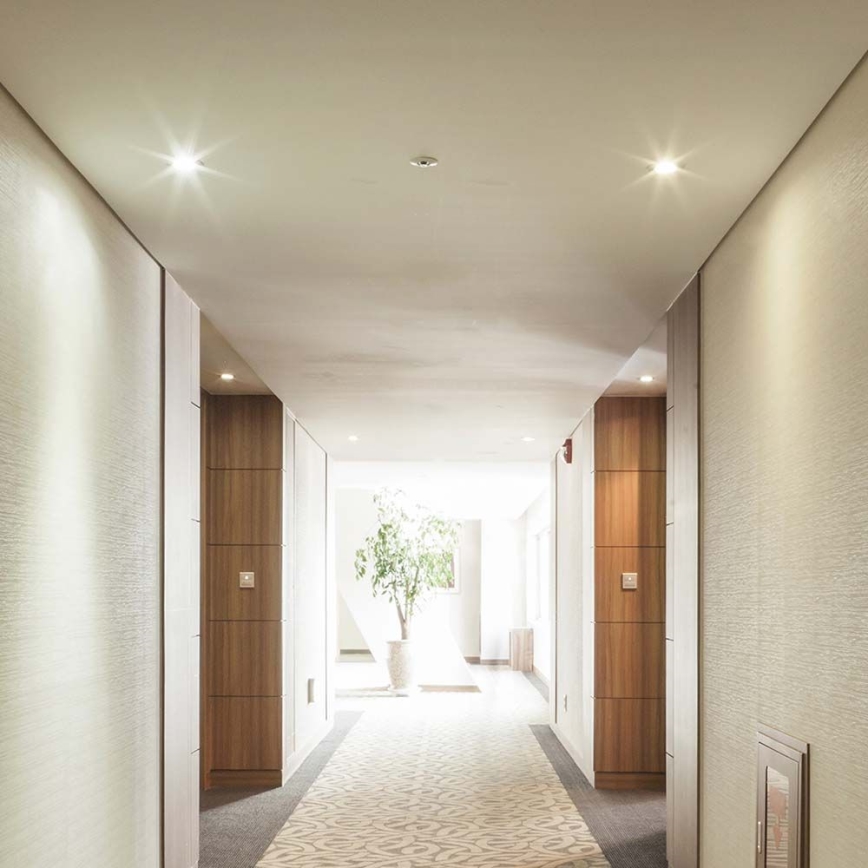 Alasvalaisin GU10 Ø 9 cm valkoinen