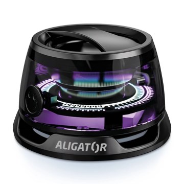 Aligator ABSMB01 - MagSafe-yhteensopiva magneettikaiutin Mini Beat, 400 mAh, musta