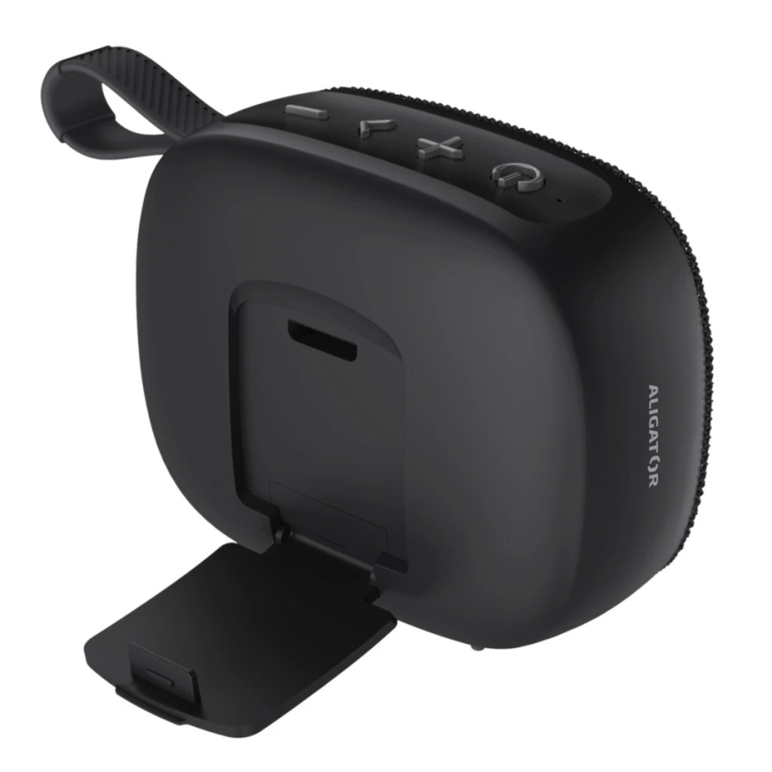 Aligator AUC001 - AUDIO COMBO 3-in-1: päähän asetettavat kuulokkeet 150 mAh, langattomat nappikuulokkeet (kotelo 200 mAh + 2×30 mAh) ja kaiutin 1200 mAh