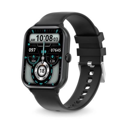 Aligator AW10BK - Älykello Watch GO 220 mAh IP67 musta