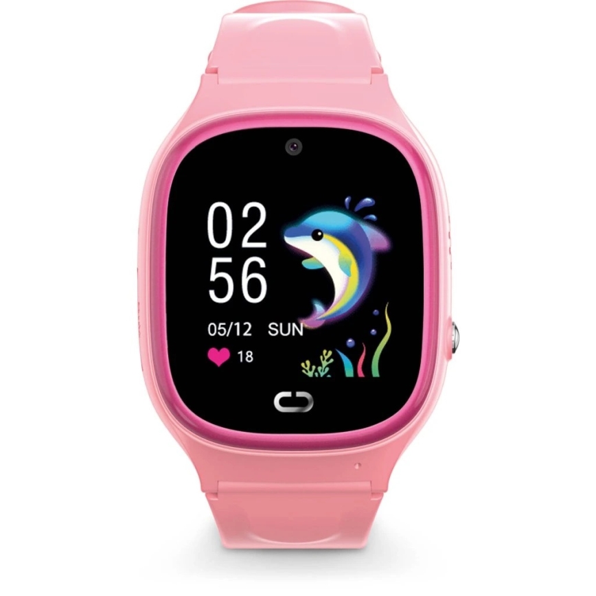 Aligator AW11PK - Watch Junior 2 älykello 450 mAh IP67 Wi-Fi vaaleanpunainen
