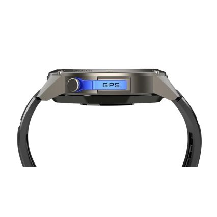 Aligator AW12BK - älykello Watch GPS 500 mAh IP69K musta