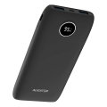 Aligator PBPD10BK - Powerbank LCD-näytöllä Power Delivery 10000 mAh/20W/3,7V musta