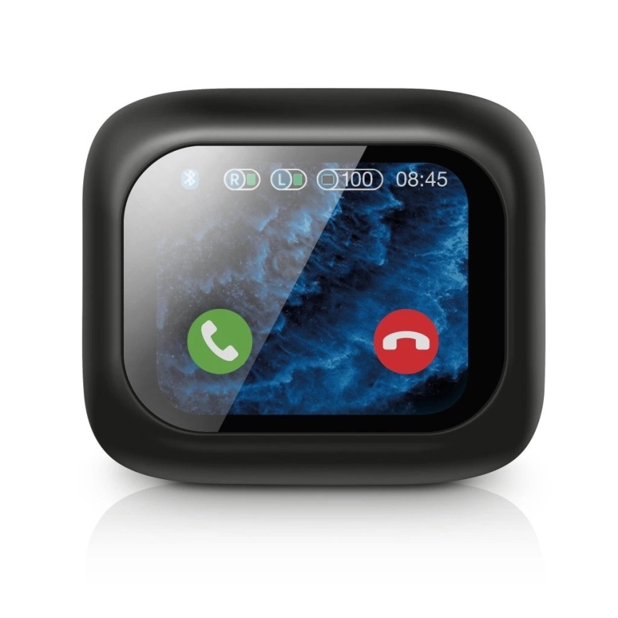 Aligator TWS07 - Langattomat Pods-kuulokkeet, LCD + ANC, 400 mAh + 2 x 40 mAh, IP30, musta