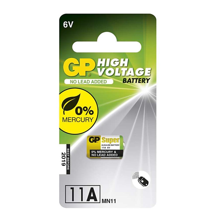 Alkaliparisto 11A GP 6V/38 mAh