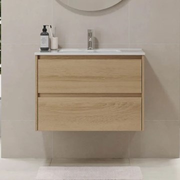 Allaskaappi MOLDE 80x55x46 cm tammi