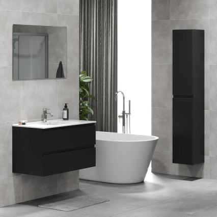 Allaskaappi pesualtaalla KENWOOD 91x50x45 cm musta