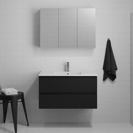 Allaskaappi pesualtaalla KENWOOD 91x50x45 cm musta