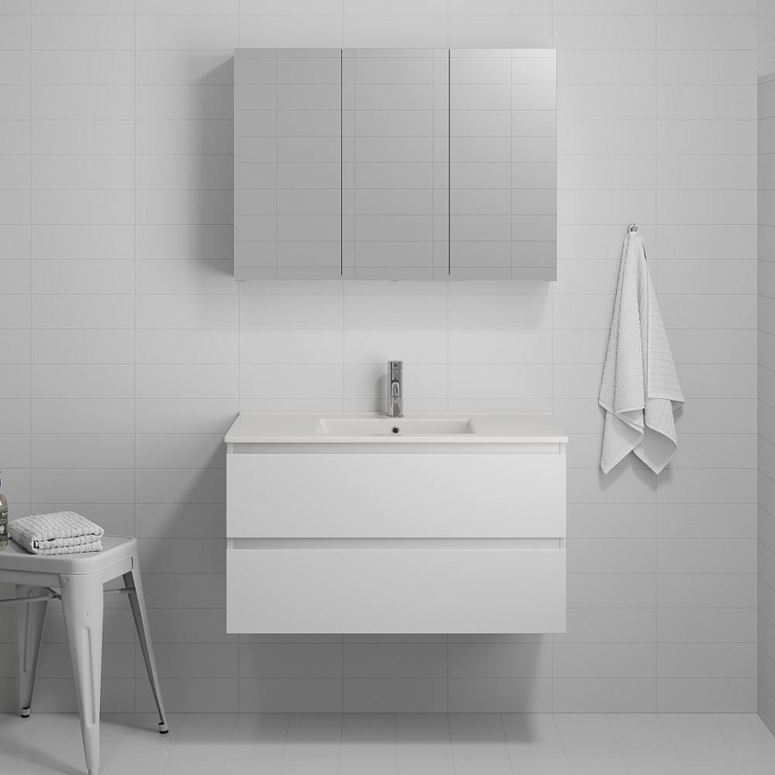 Allaskaappi pesualtaalla KENWOOD 91x50x47 cm, valkoinen