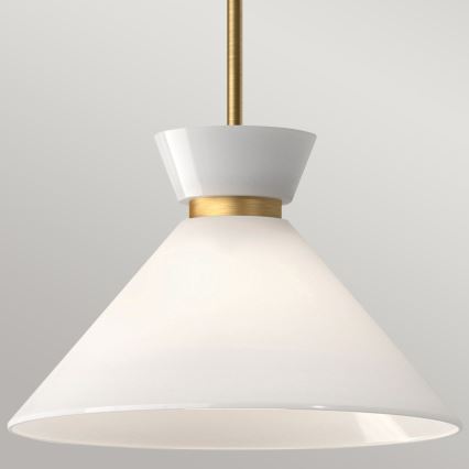 Alora Mood - HALSTON kultainen varrellinen kattokruunu 1xE27/60W/230V