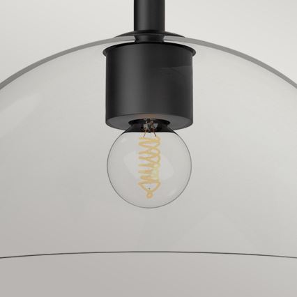 Alora Mood - JUDE-kattovalaisin 1xE27/60W/230V Ø 30,5 cm musta